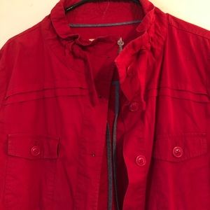 Bright Red Spring Jacket